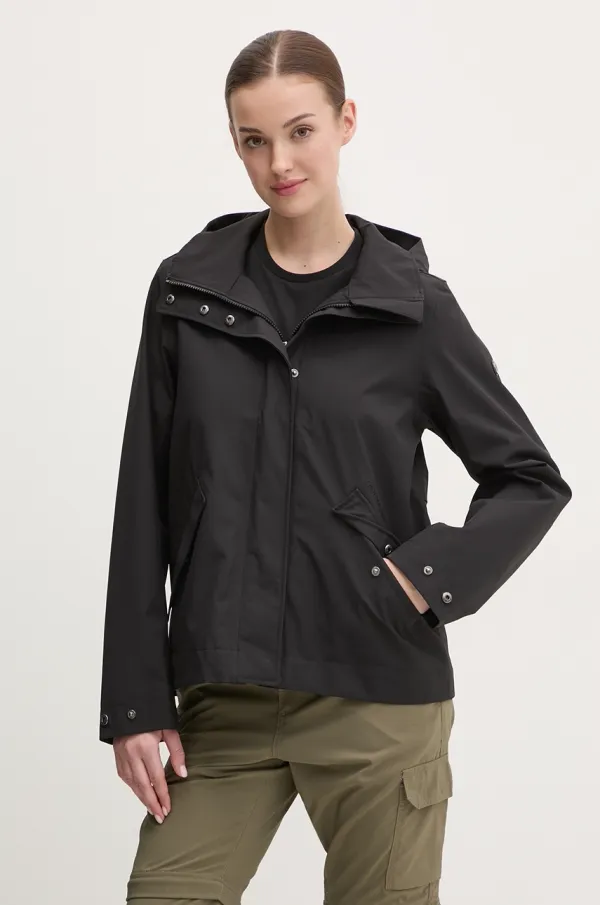 Didriksons Jakna Didriksons MABEL črna barva, 505722