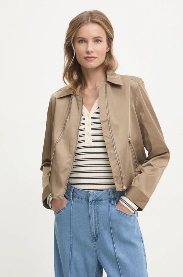 DKNY Jakna Dkny ženska, zelena barva, P4KJFXIB