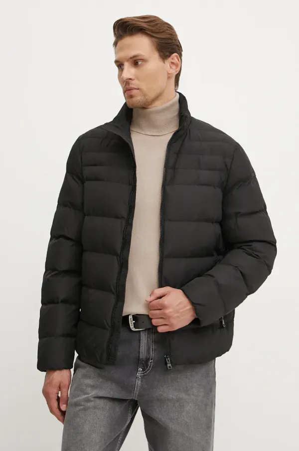 Geox Jakna Geox moška, črna barva, M4628D-T3144-F9000