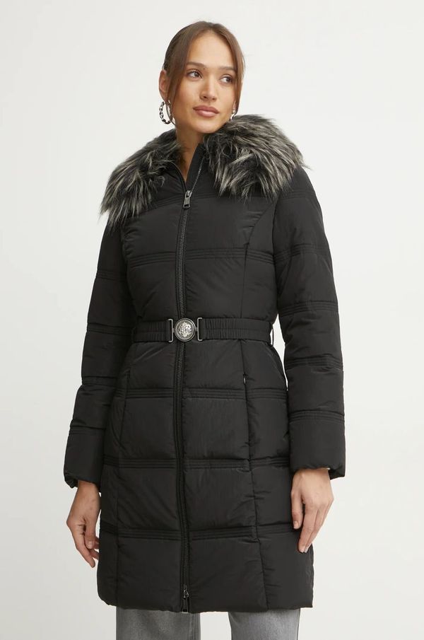 Guess Jakna Guess MARISOL ženska, črna barva, W4BL44 WGK22