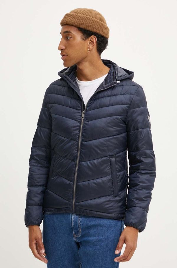 Guess Jakna Guess moška, mornarsko modra barva, M4YL45 WG9P2