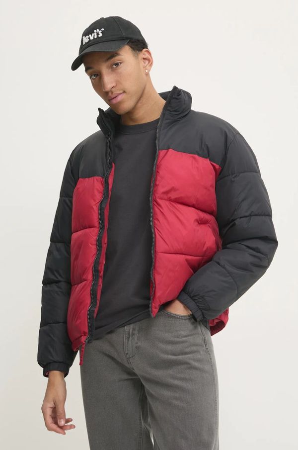 Hollister Co. Jakna Hollister Co. moška, bordo barva, KI332-4072