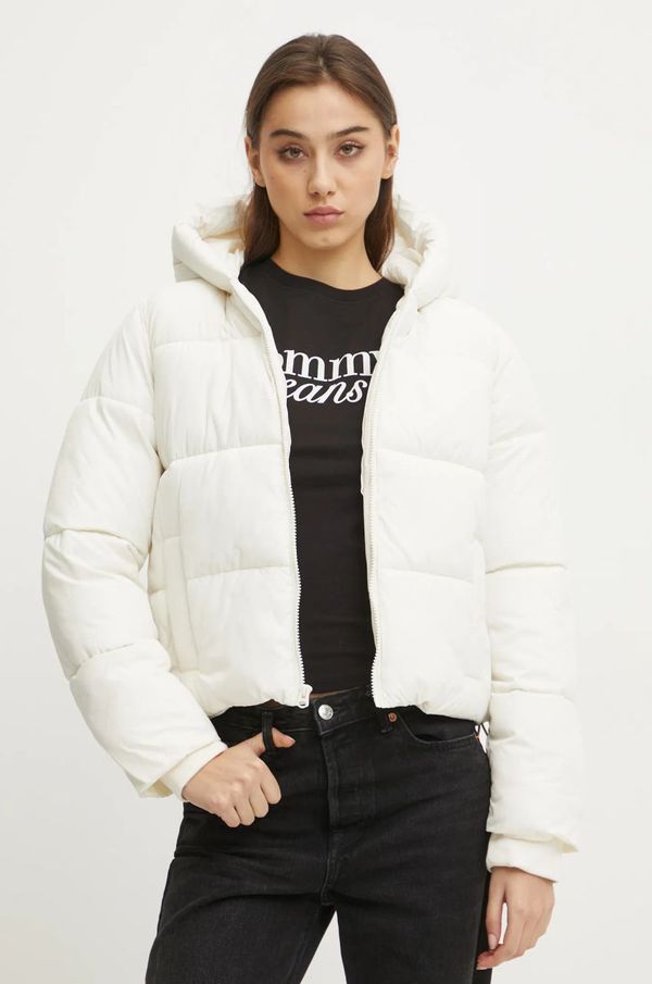 Hollister Co. Jakna Hollister Co. ženska, bela barva, KI344-4634