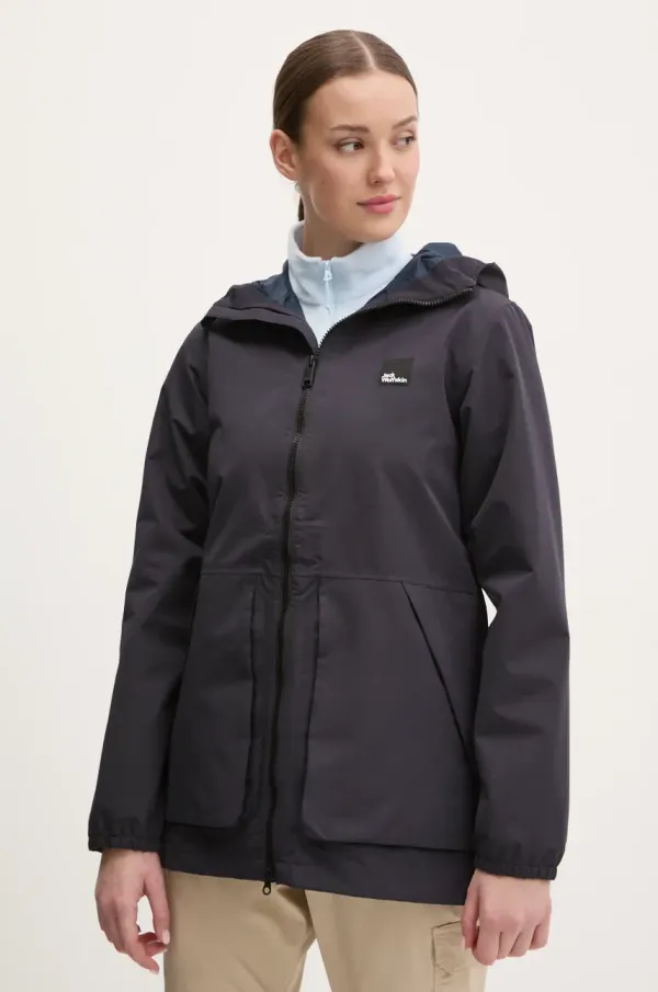 Jack Wolfskin Jakna Jack Wolfskin Terraview 2L mornarsko modra barva, A63831