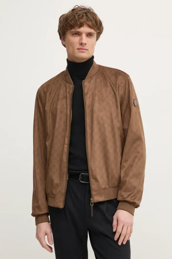 Joop! Jakna Joop! moška, rjava barva, 30044880