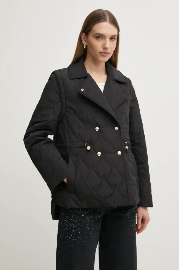 Liu Jo Jakna Liu Jo ženska, črna barva, TA5019 T2925