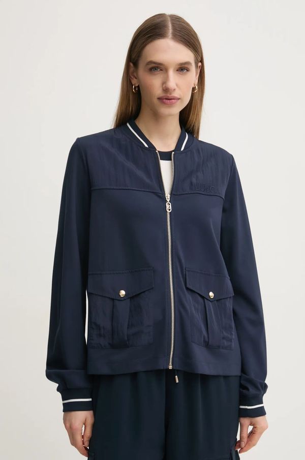 Liu Jo Jakna Liu Jo ženska, mornarsko modra barva, TA5119 J5942