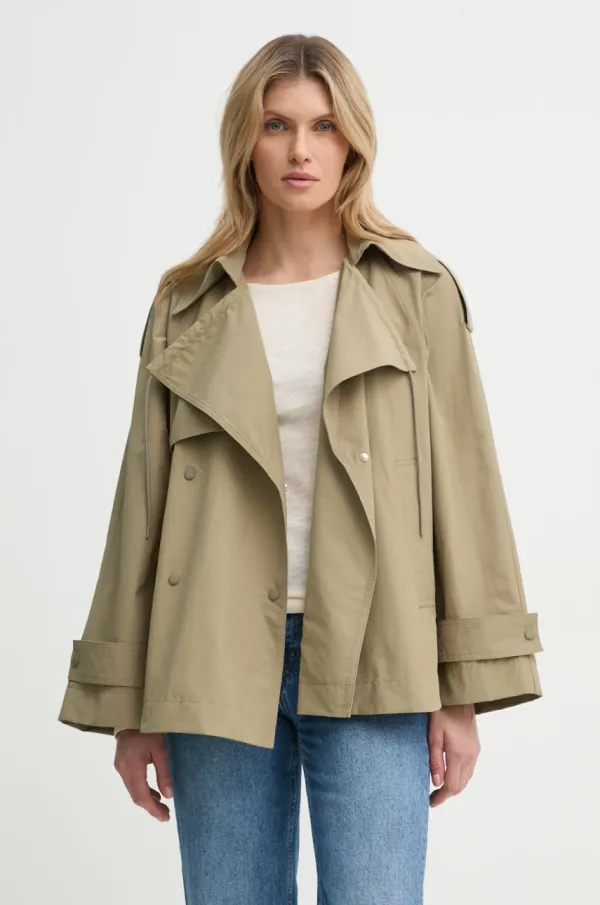 Marc O'Polo Jakna Marc O'Polo ženska, zelena barva, 5000006098