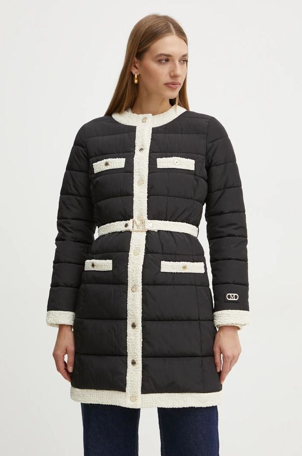 Marciano Guess Jakna Marciano Guess LONG ženska, črna barva, 4BGL47 7127A