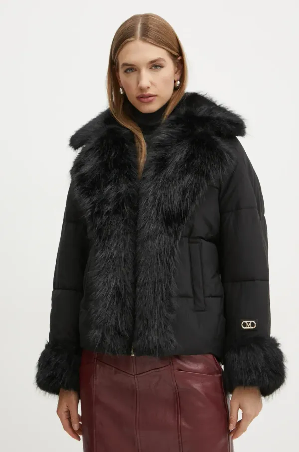 Marciano Guess Jakna Marciano Guess ZOE ženska, črna barva, 4BGL15 7188A