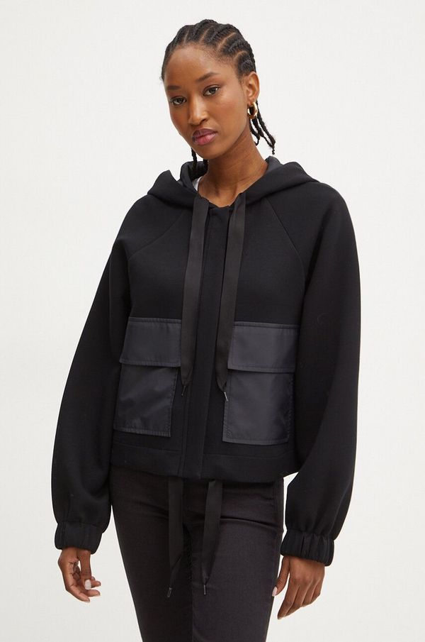 Max&Co. Jakna MAX&Co. ženska, črna barva, 2426916012200