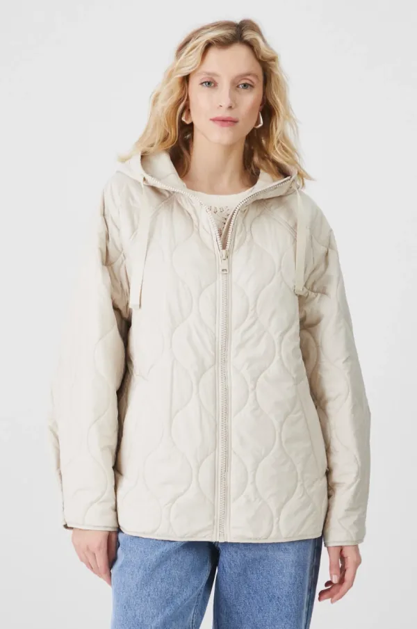 Medicine Jakna Medicine ženska, bež barva