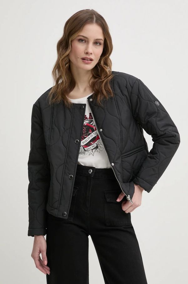 Morgan Jakna Morgan GBOWIE ženska, črna barva, GBOWIE