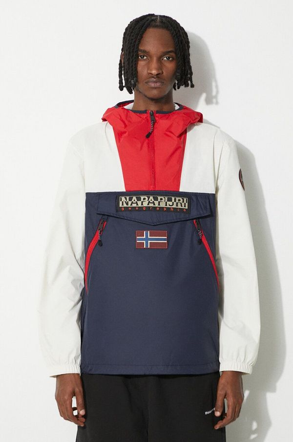 Napapijri Jakna Napapijri Rainforest Wb Pkt V2 moška, mornarsko modra barva, NP0A4HX6MF51