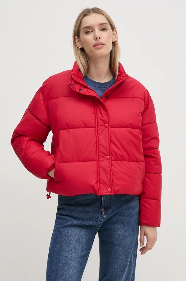 Pepe Jeans Jakna Pepe Jeans CARLEY ženska, rdeča barva, PL402453