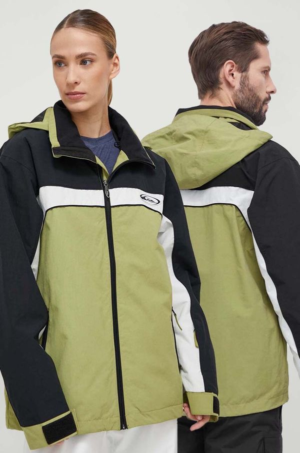 Quiksilver Jakna Quiksilver Live Wire zelena barva