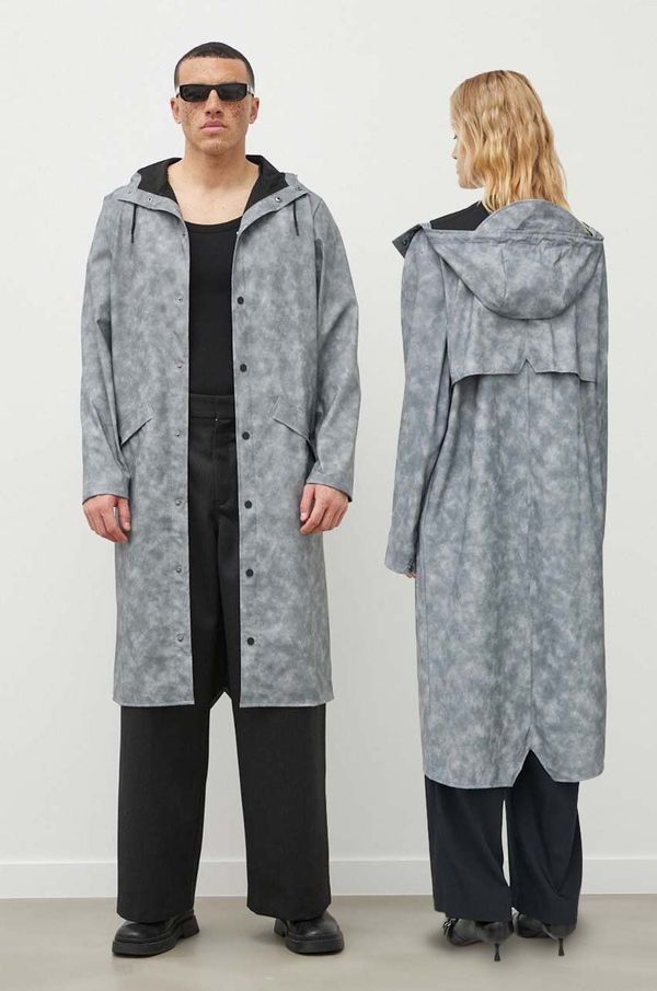 Rains Jakna Rains 18360 Jackets siva barva