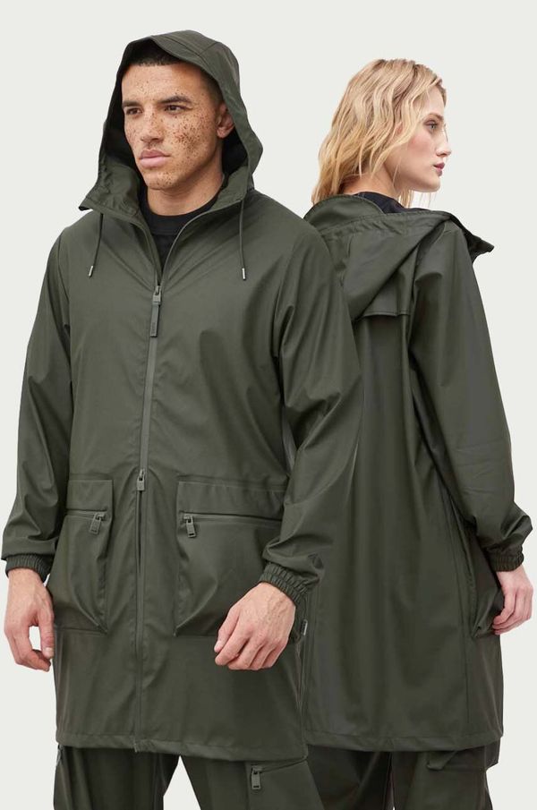 Rains Jakna Rains 19850 Jackets zelena barva