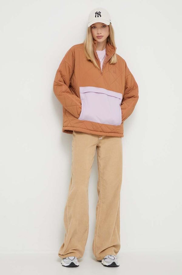 Rip Curl Jakna Rip Curl ženska, rjava barva