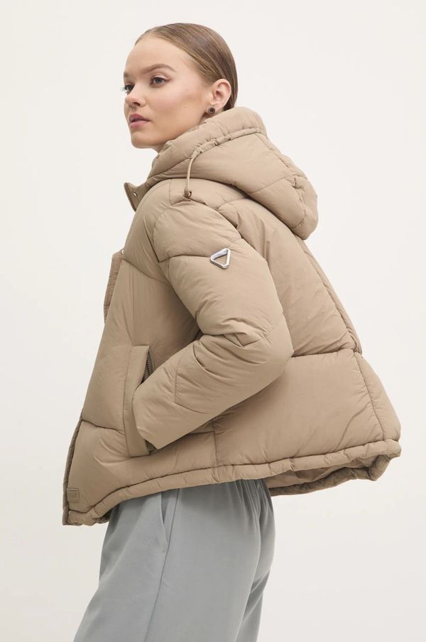 Sixth June Jakna Sixth June ženska, bež barva, 34272