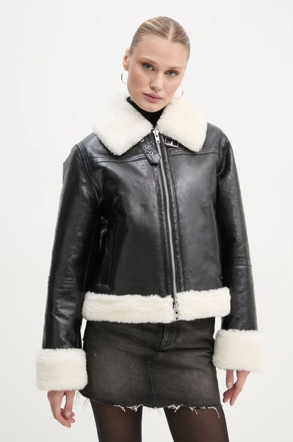 Stand Studio Jakna Stand Studio Lorelle Jacket ženska, črna barva, 61055-9158