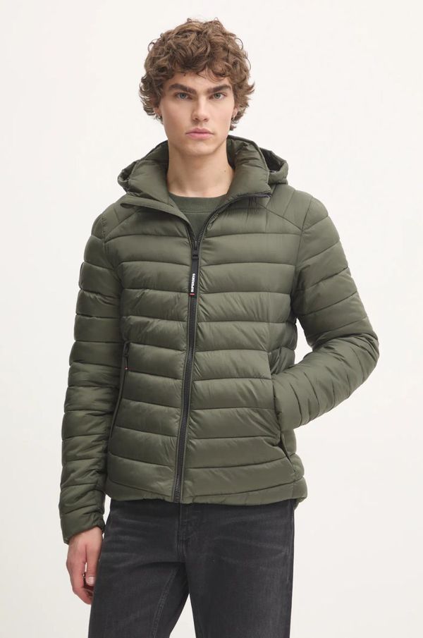 Superdry Jakna Superdry moška, zelena barva, M5011906A-ZC3