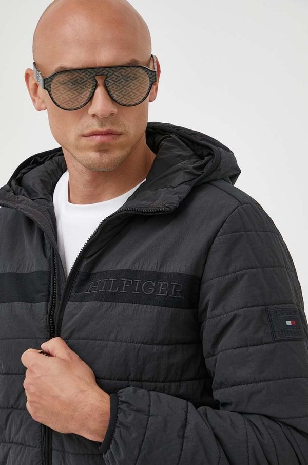 Tommy Hilfiger Jakna Tommy Hilfiger moška, črna barva