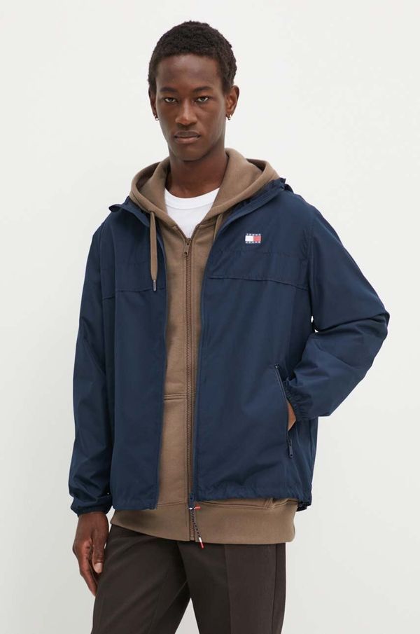 Tommy Jeans Jakna Tommy Jeans moška, mornarsko modra barva, DM0DM20204