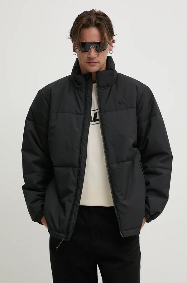 Vans Jakna Vans moška, črna barva, VN000HN7BLK1