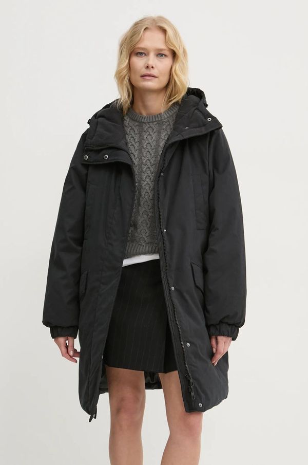 Volcom Jakna Volcom ženska, črna barva, B1732408