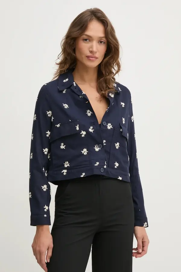 Pepe Jeans Jakna z mešanico lana Pepe Jeans GEORGINA