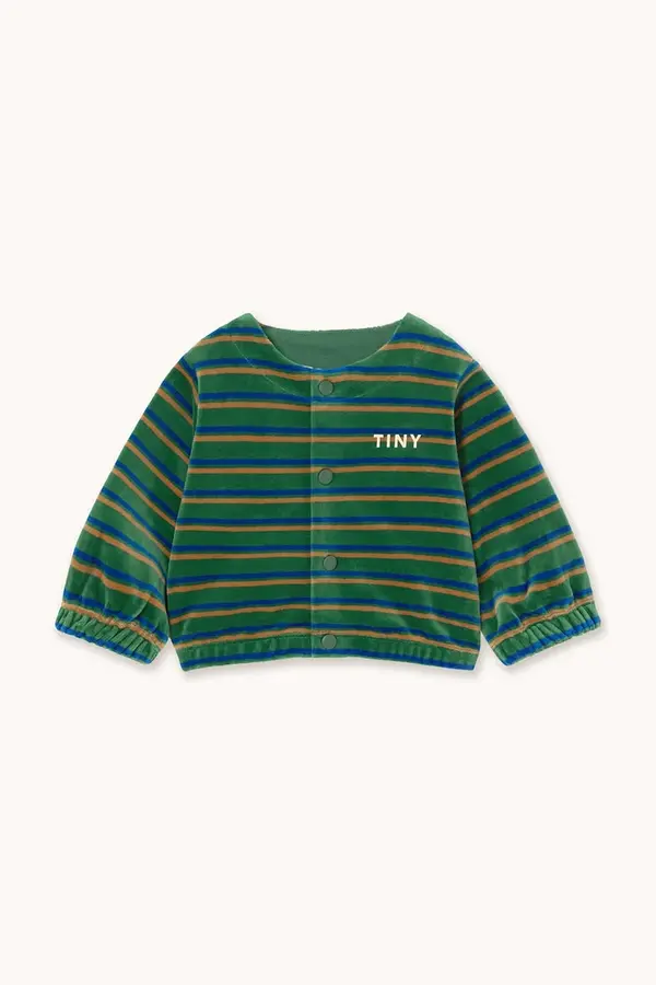 Tinycottons Jakna za dojenčka Tinycottons DUO STRIPES BABY JACKET