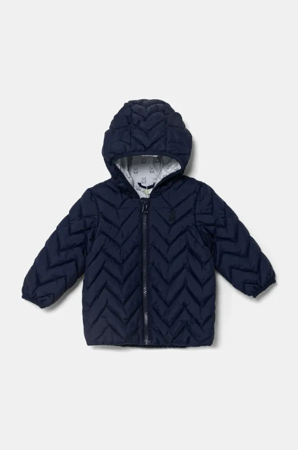 United Colors of Benetton Jakna za dojenčka United Colors of Benetton mornarsko modra barva, 2WU0AN00W