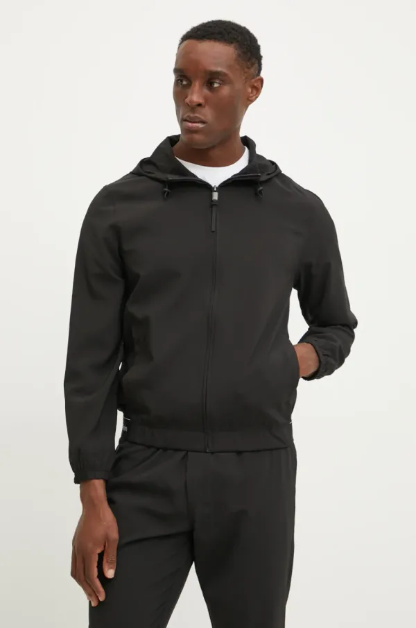 Calvin Klein Performance Jakna za vadbo Calvin Klein Performance črna barva, LVGMS5O525