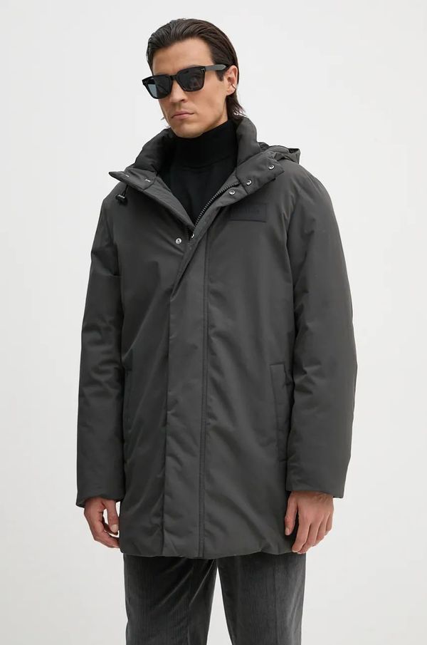 Zadig&Voltaire Jakna ZADIG&VOLTAIRE moška, siva barva, WMOW00381