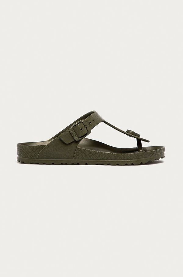 Birkenstock Japonke Birkenstock Gizeh Eva zelena barva, 1019143