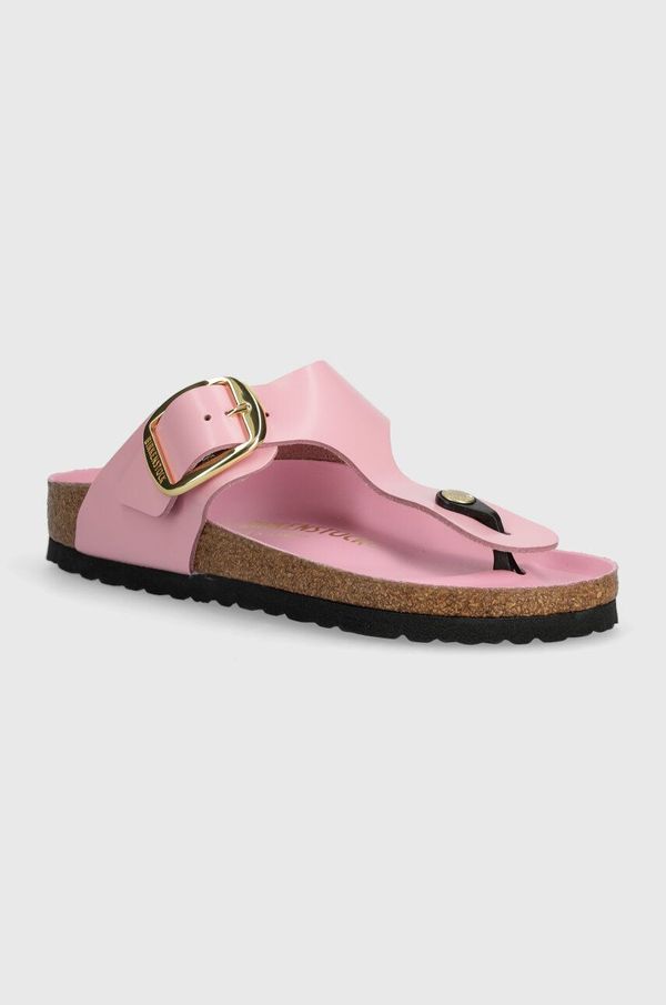 Birkenstock Japonke Birkenstock Gizeh ženske, roza barva, 1026493