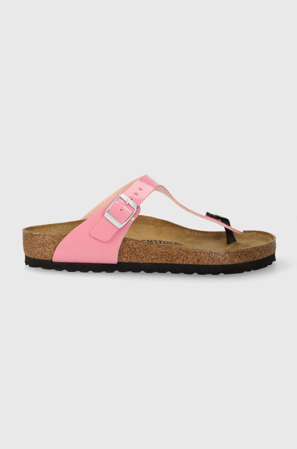 Birkenstock Japonke Birkenstock Gizeh ženske, roza barva, 1026937