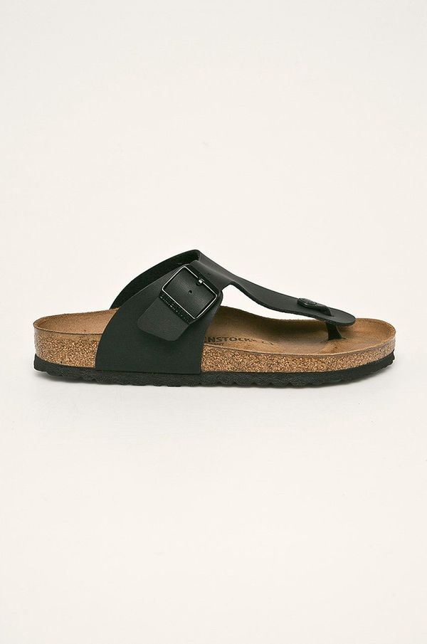 Birkenstock Japonke Birkenstock moški, črna barva