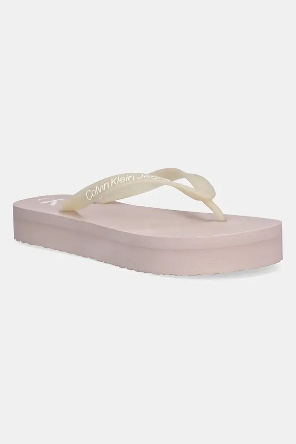 Calvin Klein Jeans Japonke Calvin Klein Jeans BEACH SANDAL FLATFORM TPU
