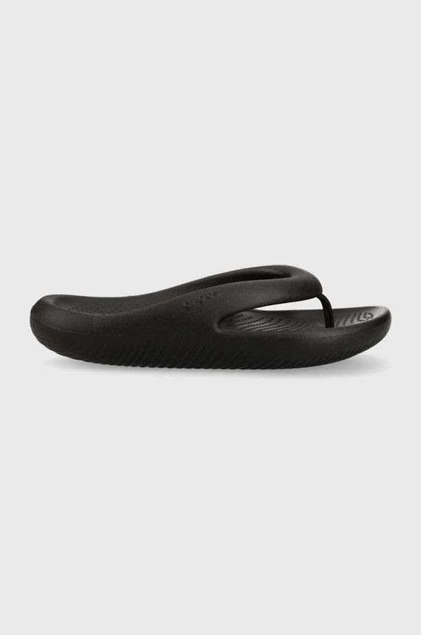 Crocs Japonke Crocs Mellow Slide ženske, črna barva, 208437