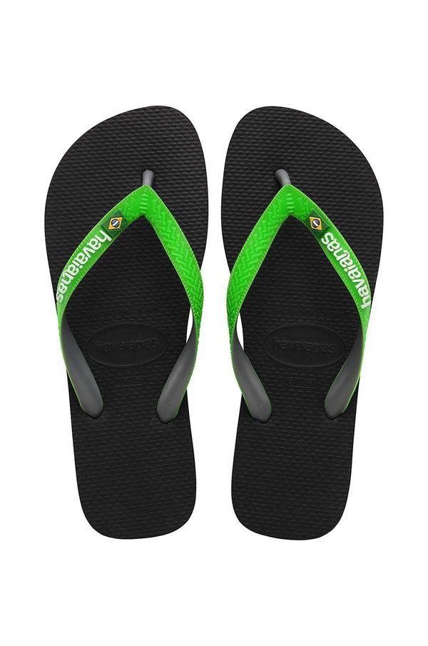 Havaianas Japonke Havaianas BRASIL MIX moške, zelena barva, 4123206.8075