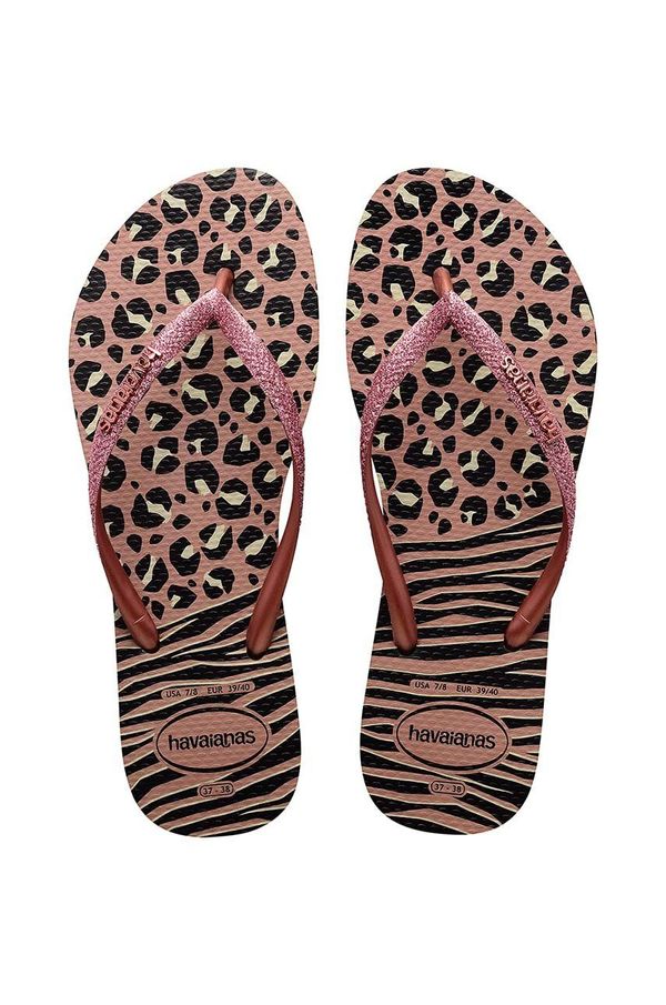 Havaianas Japonke Havaianas SLIM ANIMALS ženske, črna barva, 4147964.1924