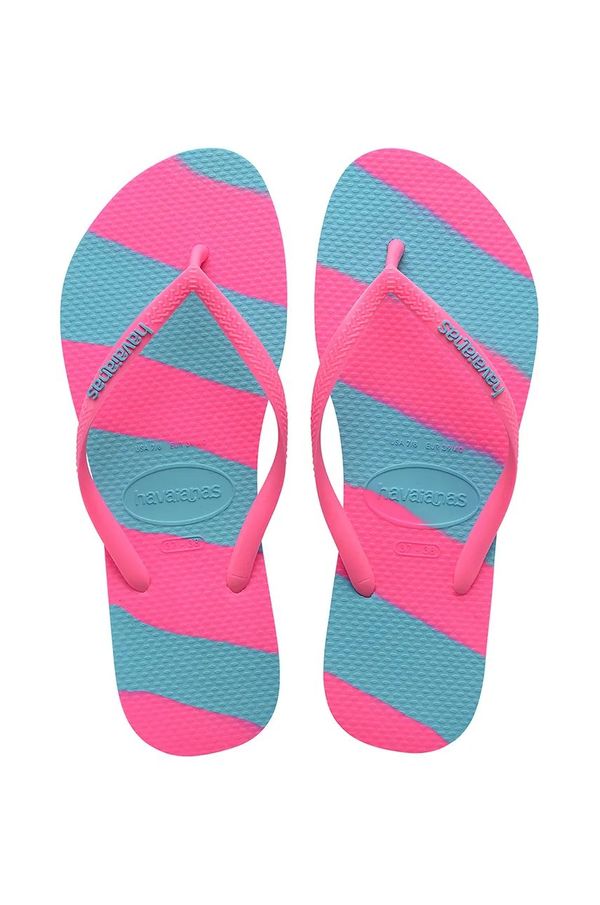Havaianas Japonke Havaianas SLIM COLOR FUN ženske, roza barva, 4149323-5569