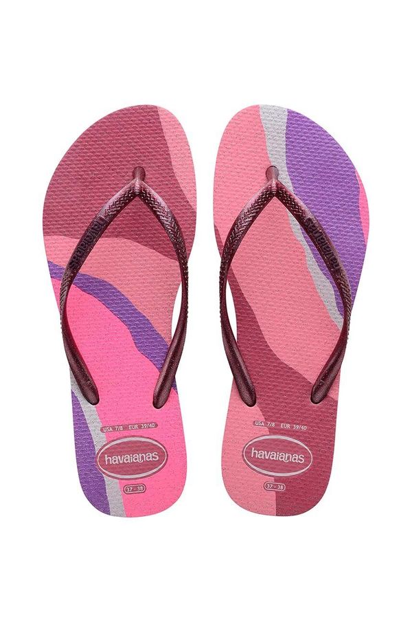 Havaianas Japonke Havaianas SLIM PALETTE ženske, roza barva, 4145766.1750