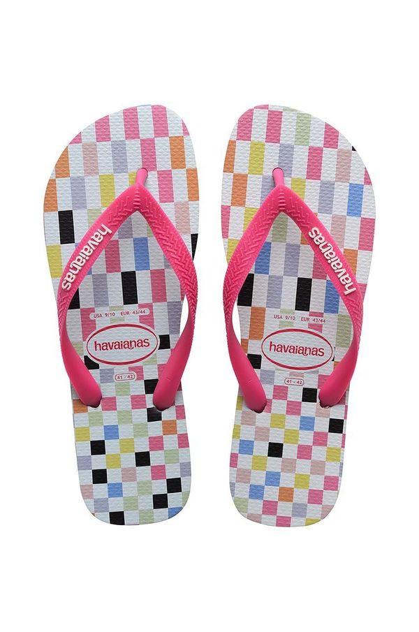 Havaianas Japonke Havaianas TOP CHECK roza barva, 4148764.7210