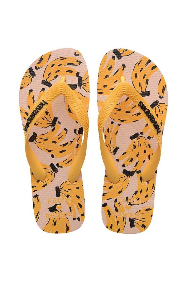 Havaianas Japonke Havaianas TOP FARM BANANINHA CAJA ženske, rumena barva, 4149559.5559