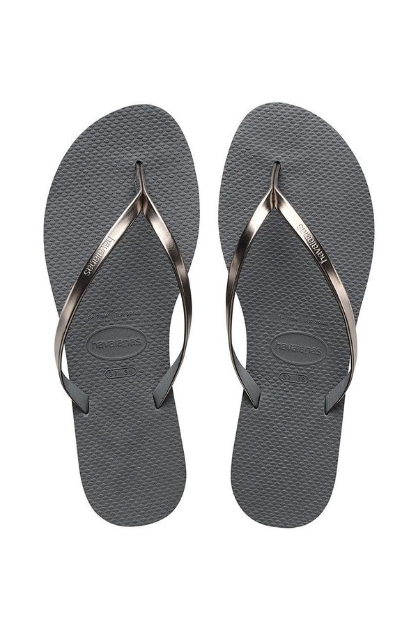 Havaianas Japonke Havaianas You Metallic ženske, siva barva