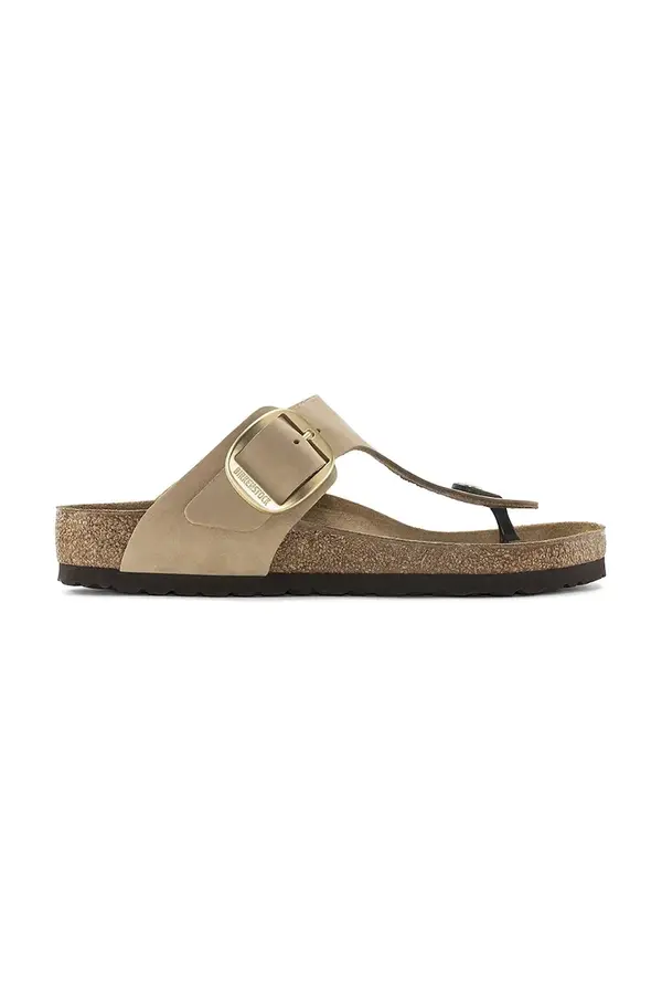 Birkenstock Japonke iz nubuka Birkenstock Gizeh Big Buckle