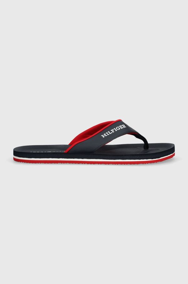 Tommy Hilfiger Japonke Tommy Hilfiger COMFORT BEACH SANDAL moške, mornarsko modra barva, FM0FM05029